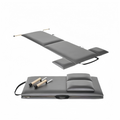 Professional Foldable Pilates Yoga Mat with Handles, Portable Exercise Pad for Studio, Home and Travel
